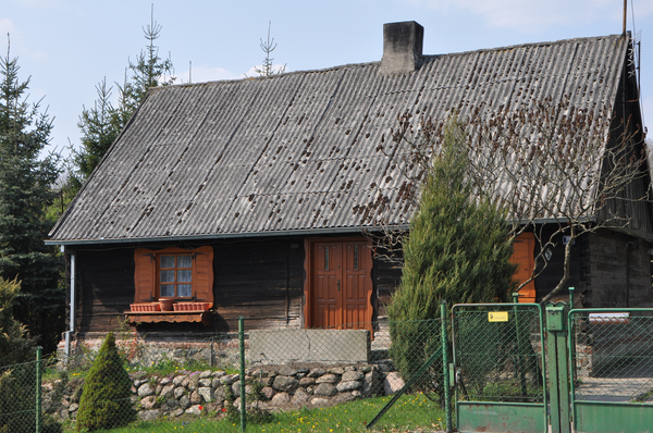 Drewniany dom w Gródku