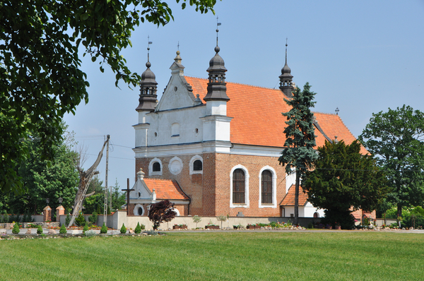 Barokowy kościół w Topolnie